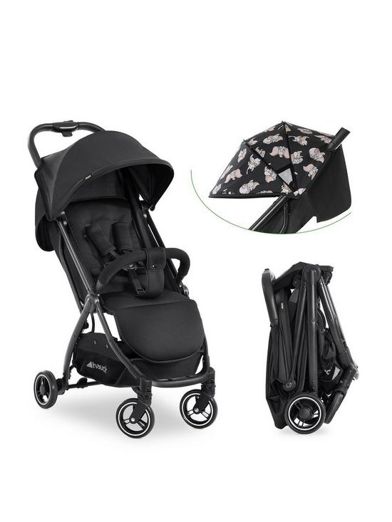 front image of hauck-swift-x-disney-baby-dumbo-pushchair-with-free-black-canopy