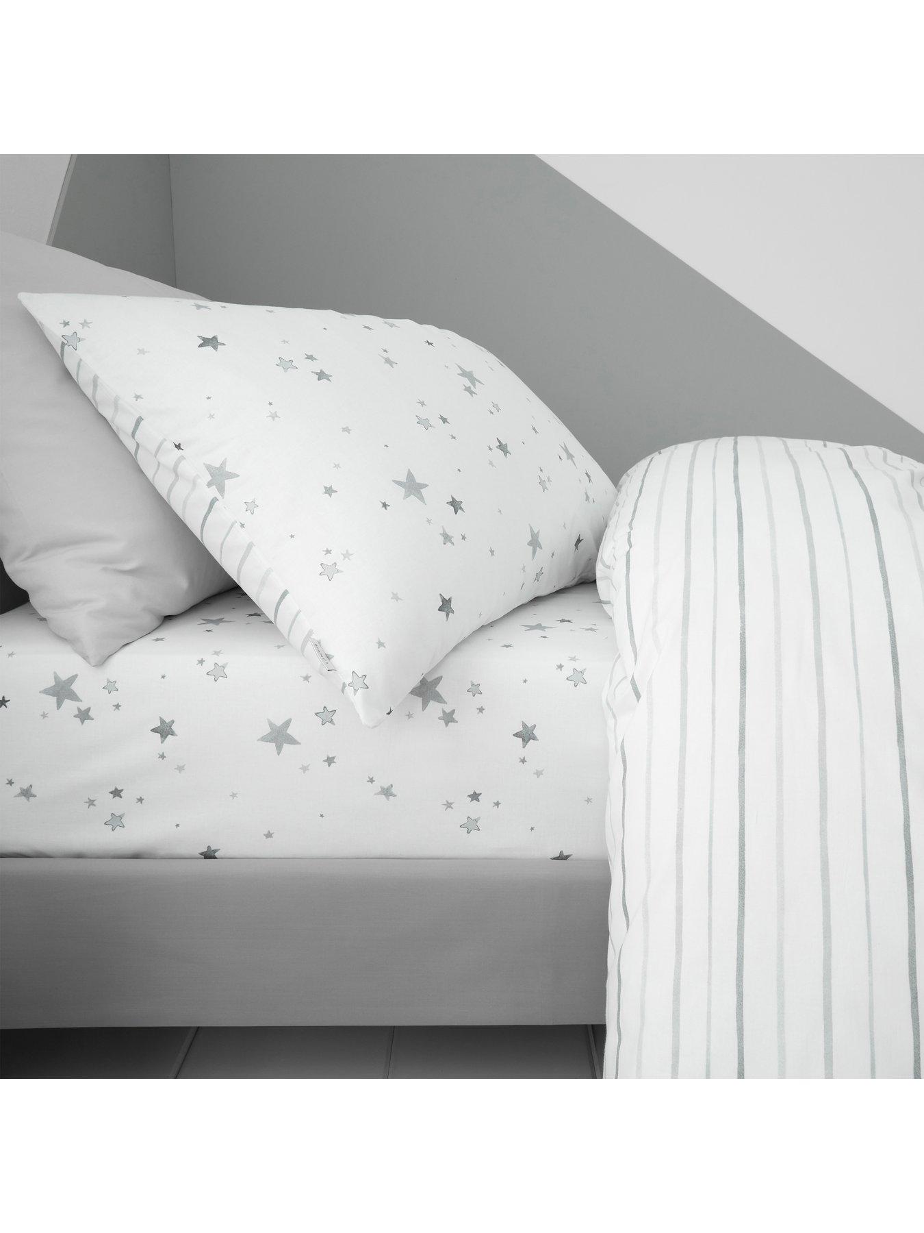 little-bianca-grey-stars-100-cotton-duvet-set