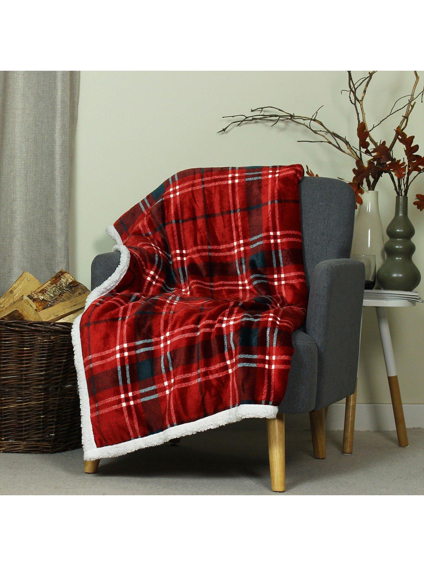 Furn Blake Sherpa Throw