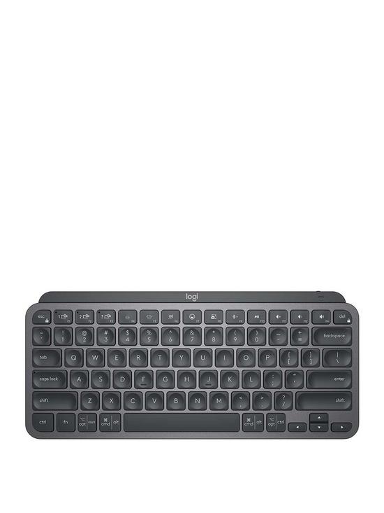 front image of logitech-mx-keys-mini-minimalist-wireless-illuminated-keyboard