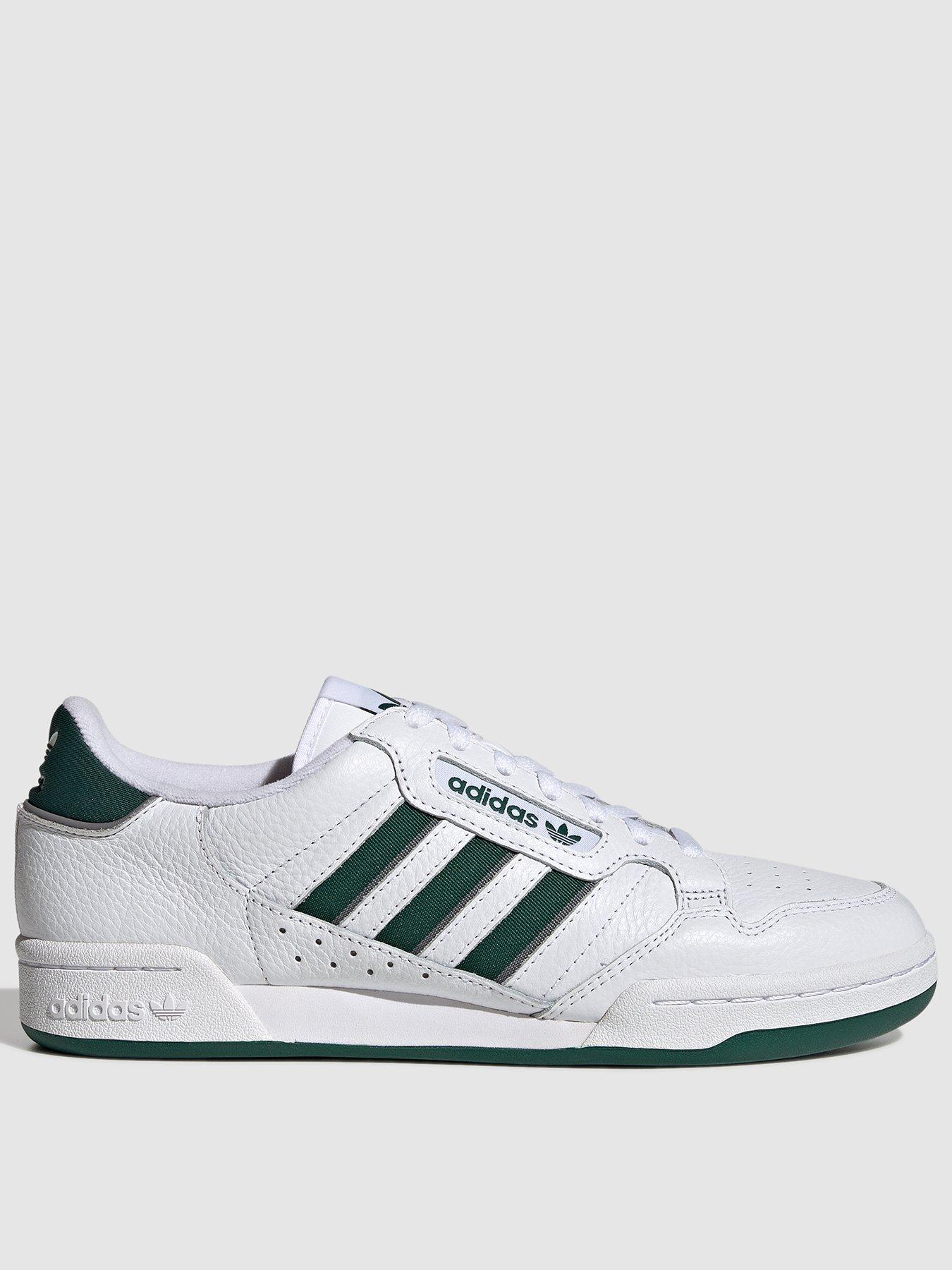 Adidas continental 80 white black clearance