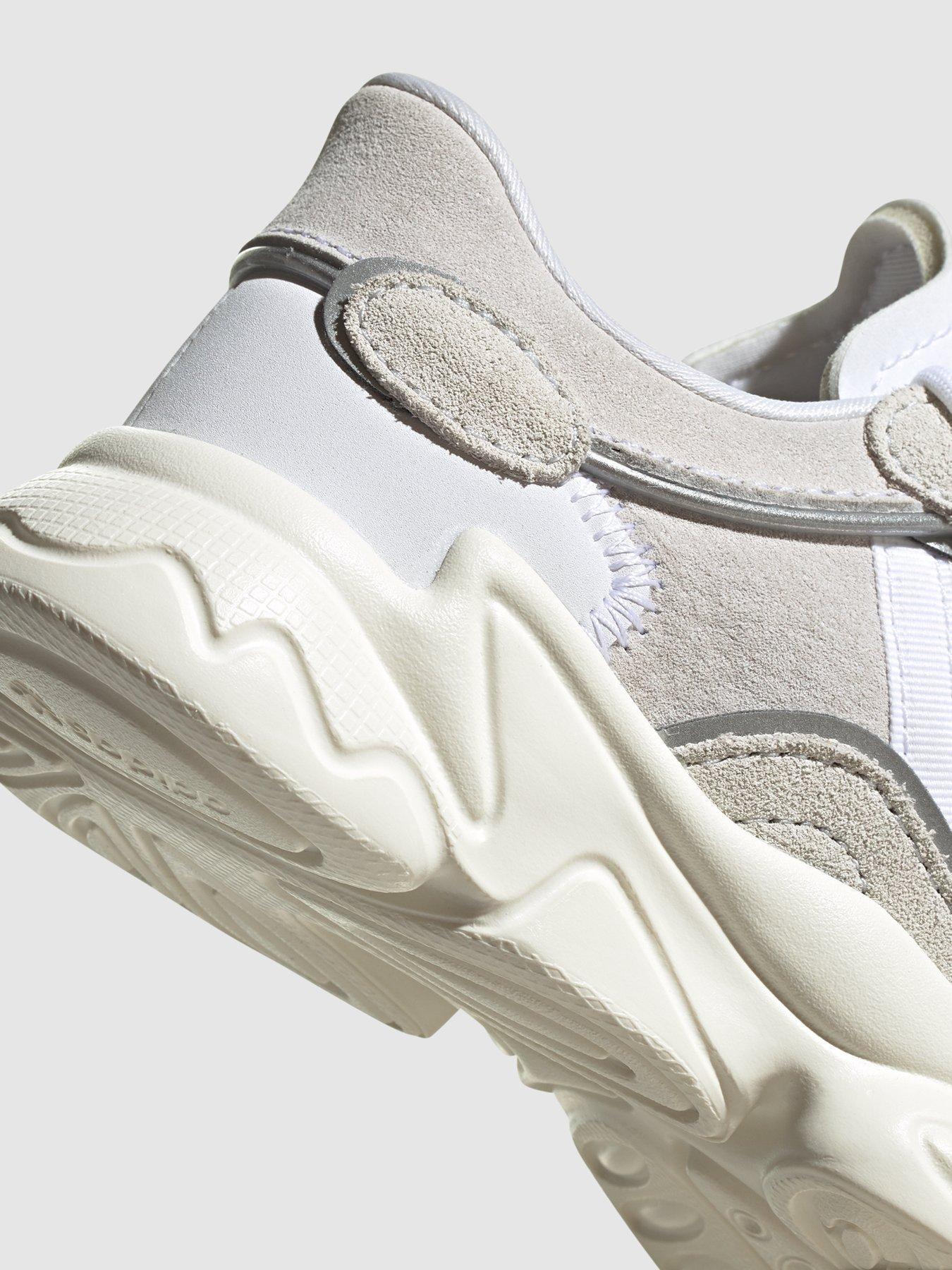 Image 6 of 6 of adidas Originals Kids Unisex Ozweego Trainers - White