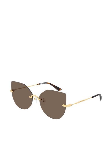 mcq-alexander-mcqueen-cateye-sunglasses-goldbrown