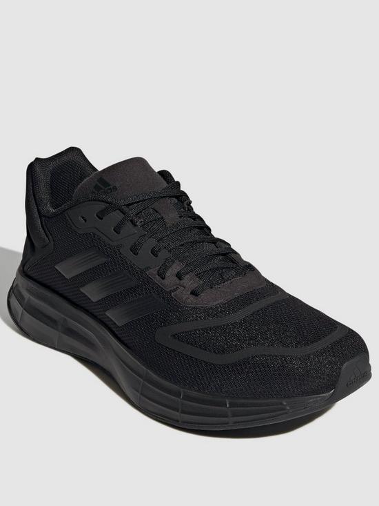 front image of adidas-duramo-10-triple-black