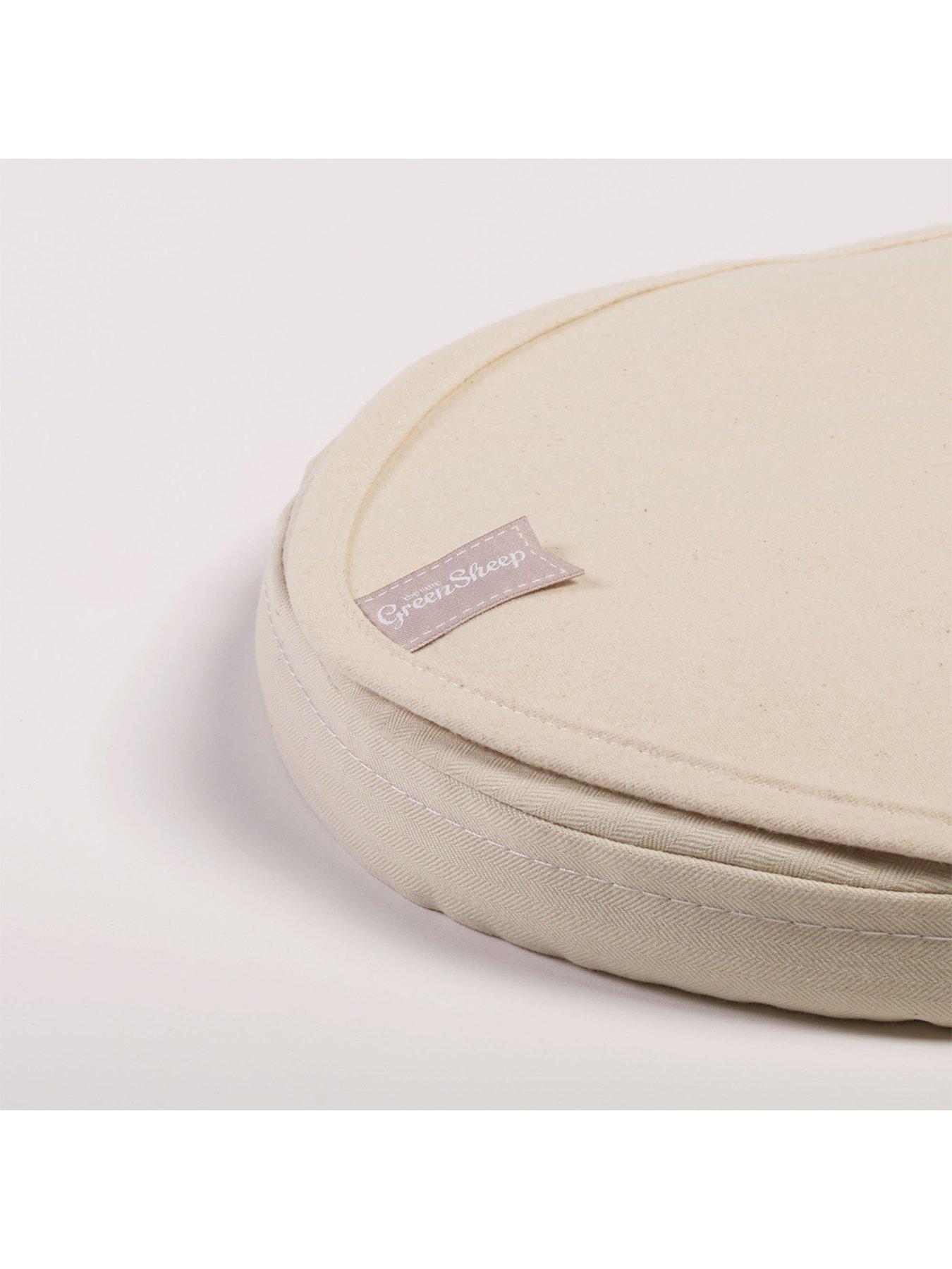 The Little Green Sheep Waterproof Moses Basket / Carrycot Mattress