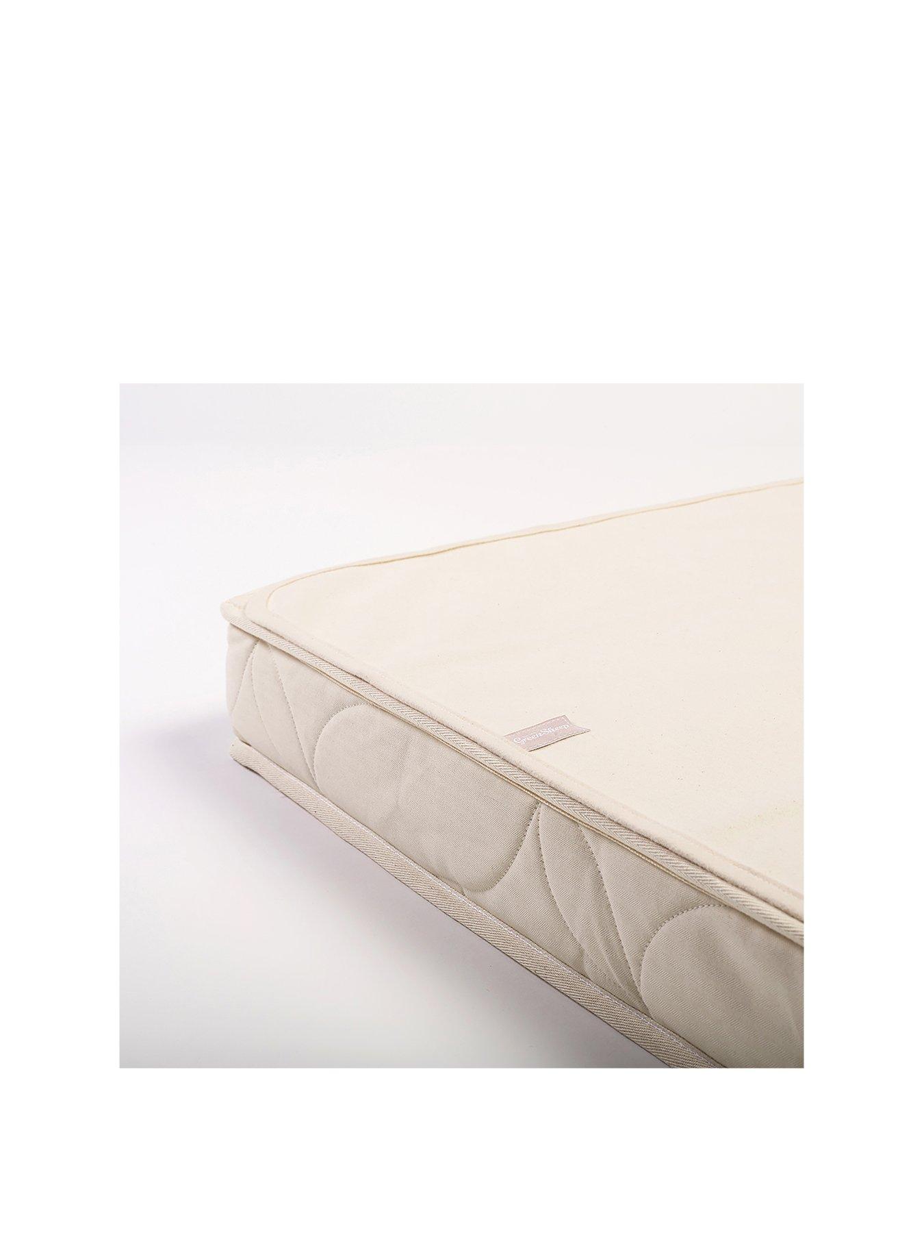  image of the-little-green-sheep-waterproof-cot-bed-mattress-protector-70x140cm