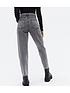  image of new-look-waist-detail-high-waist-tori-mom-jeans-dark-grey