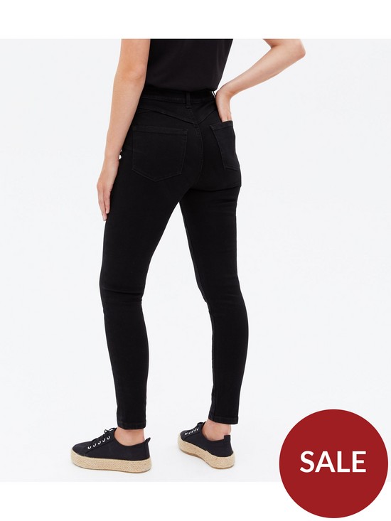 stillFront image of new-look-lift-amp-shape-jenna-skinny-jeans-black