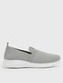  image of new-look-slip-on-chunky-trainer-grey