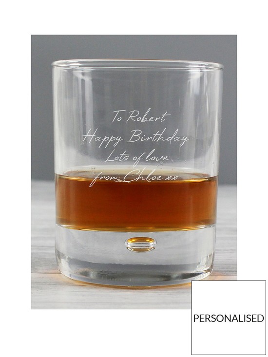 front image of the-personalised-memento-company-personalised-tumbler-glass