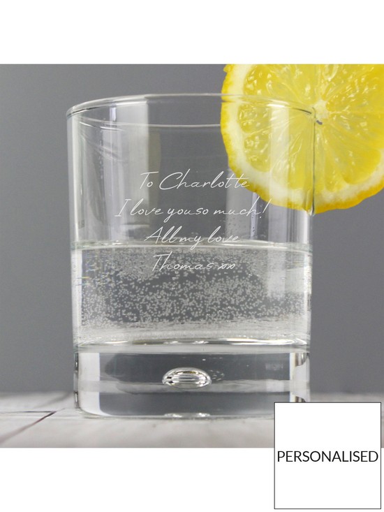 stillFront image of the-personalised-memento-company-personalised-tumbler-glass