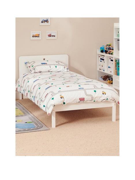 great-little-trading-co-star-bright-single-bed-white