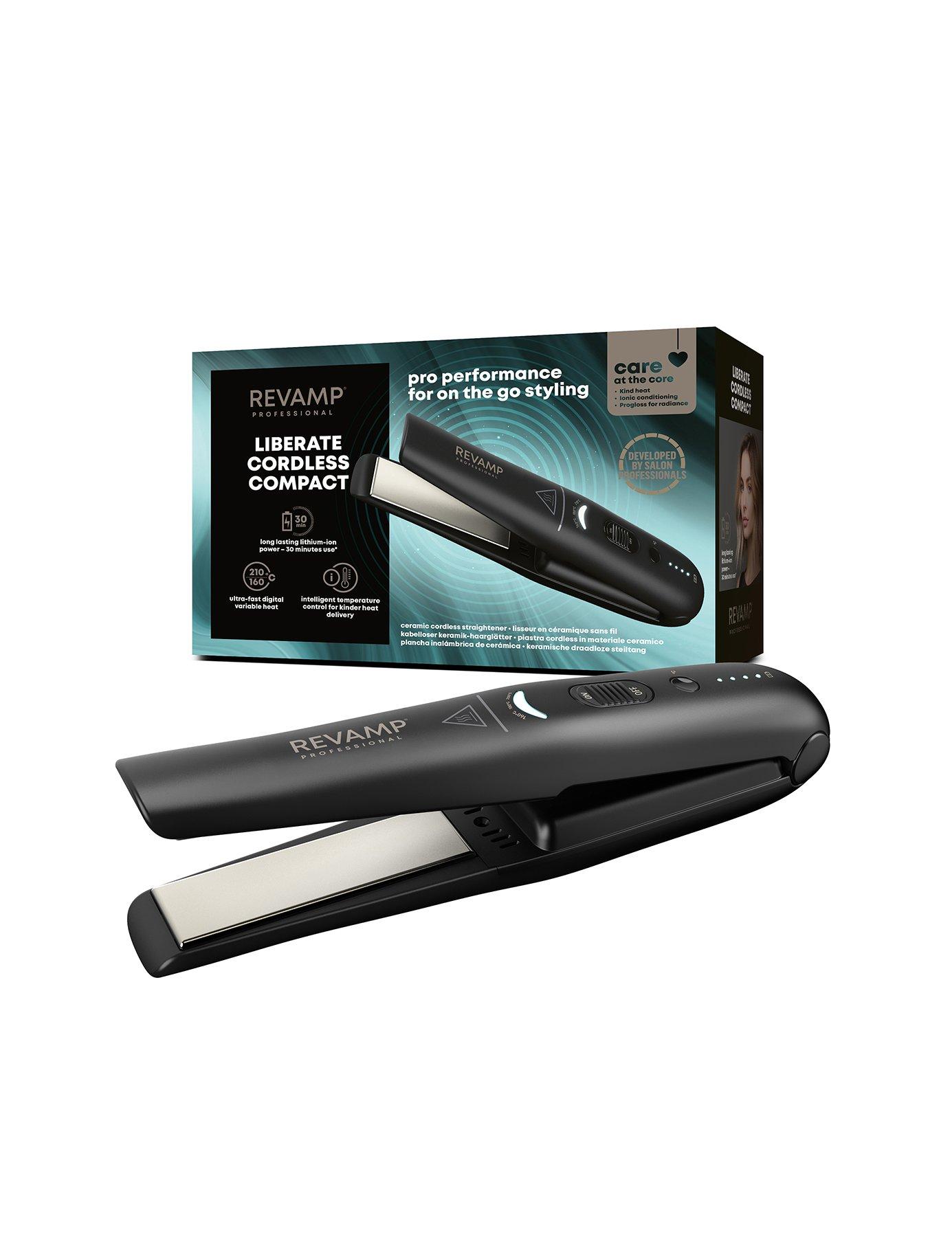  image of revamp-liberate-cordless-compact-ceramic-hair-straightener