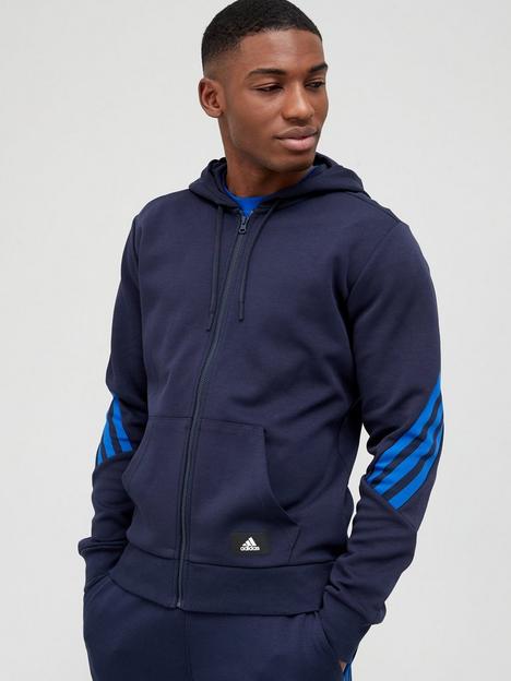 adidas-future-icons-full-zip-hoodie-navy