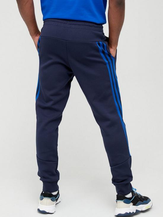 stillFront image of adidas-future-icons-3-stripe-pants-navy