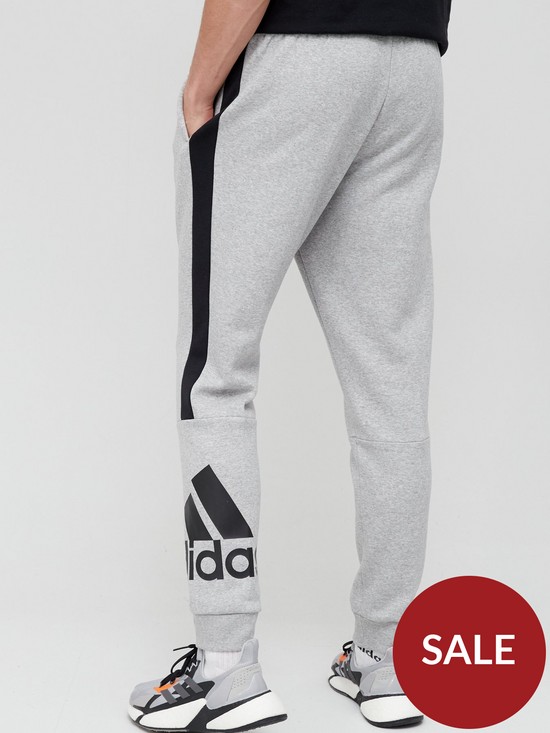 stillFront image of adidas-essentials-colourblock-pants-greyblack