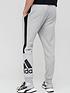  image of adidas-essentials-colourblock-pants-greyblack