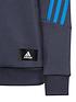  image of adidas-boys-future-icons-3-stripe-full-zip-hoodie-navyblue