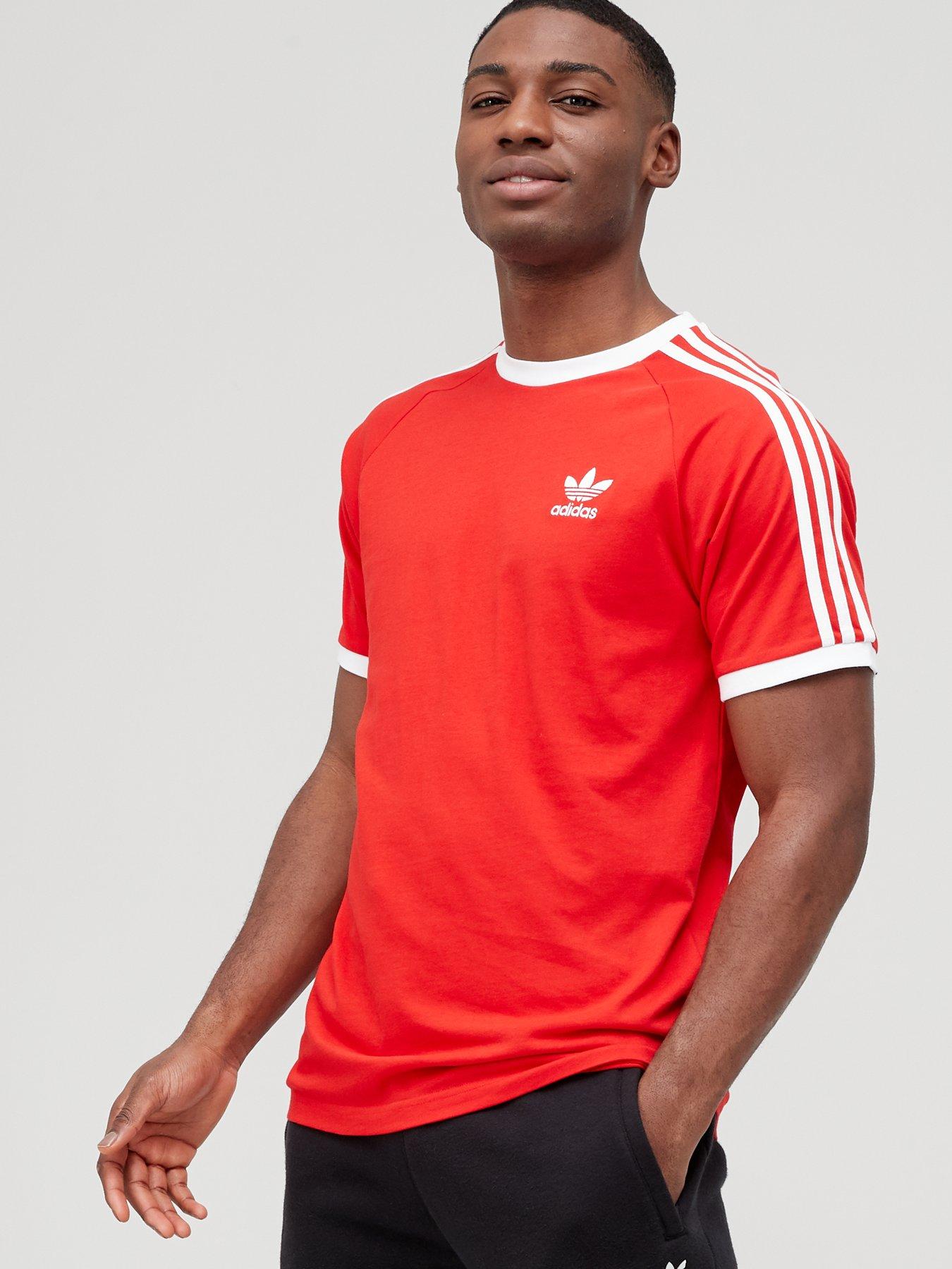 Adidas california hot sale shirt red