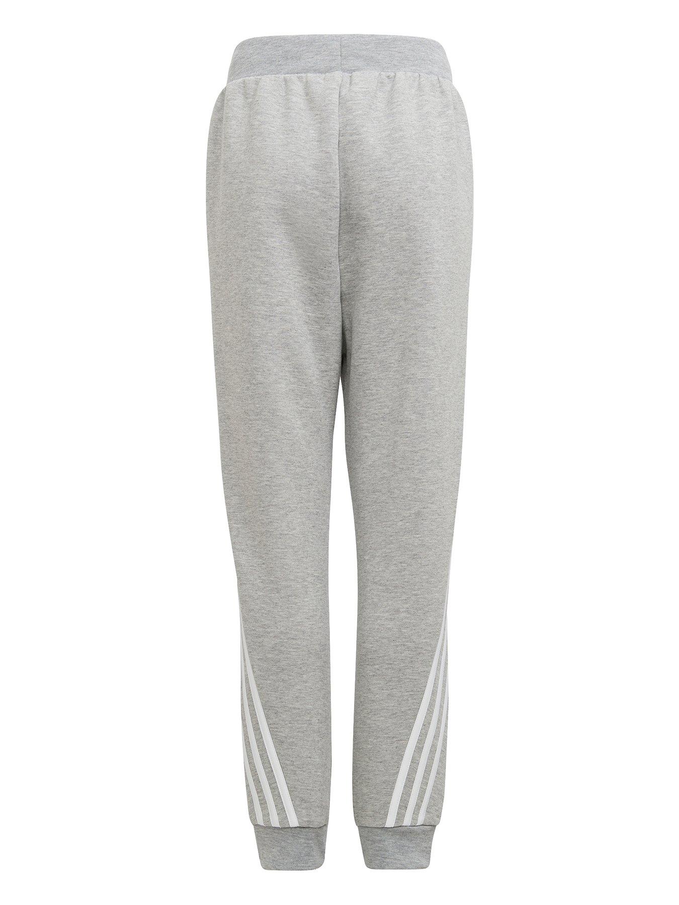 adidas Boys Future Icons 3 Stripe Tapered Pant | littlewoods.com