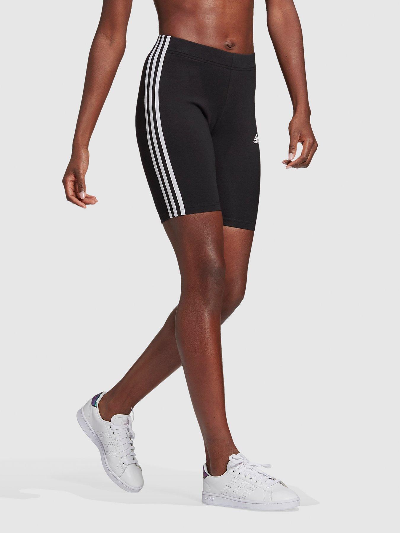 Black adidas best sale biker shorts