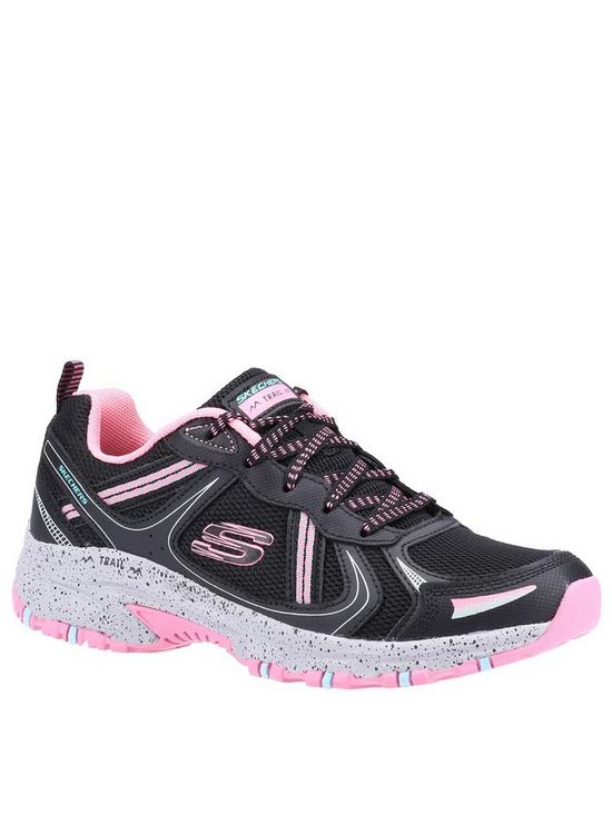 front image of skechers-hillcrest-trainers