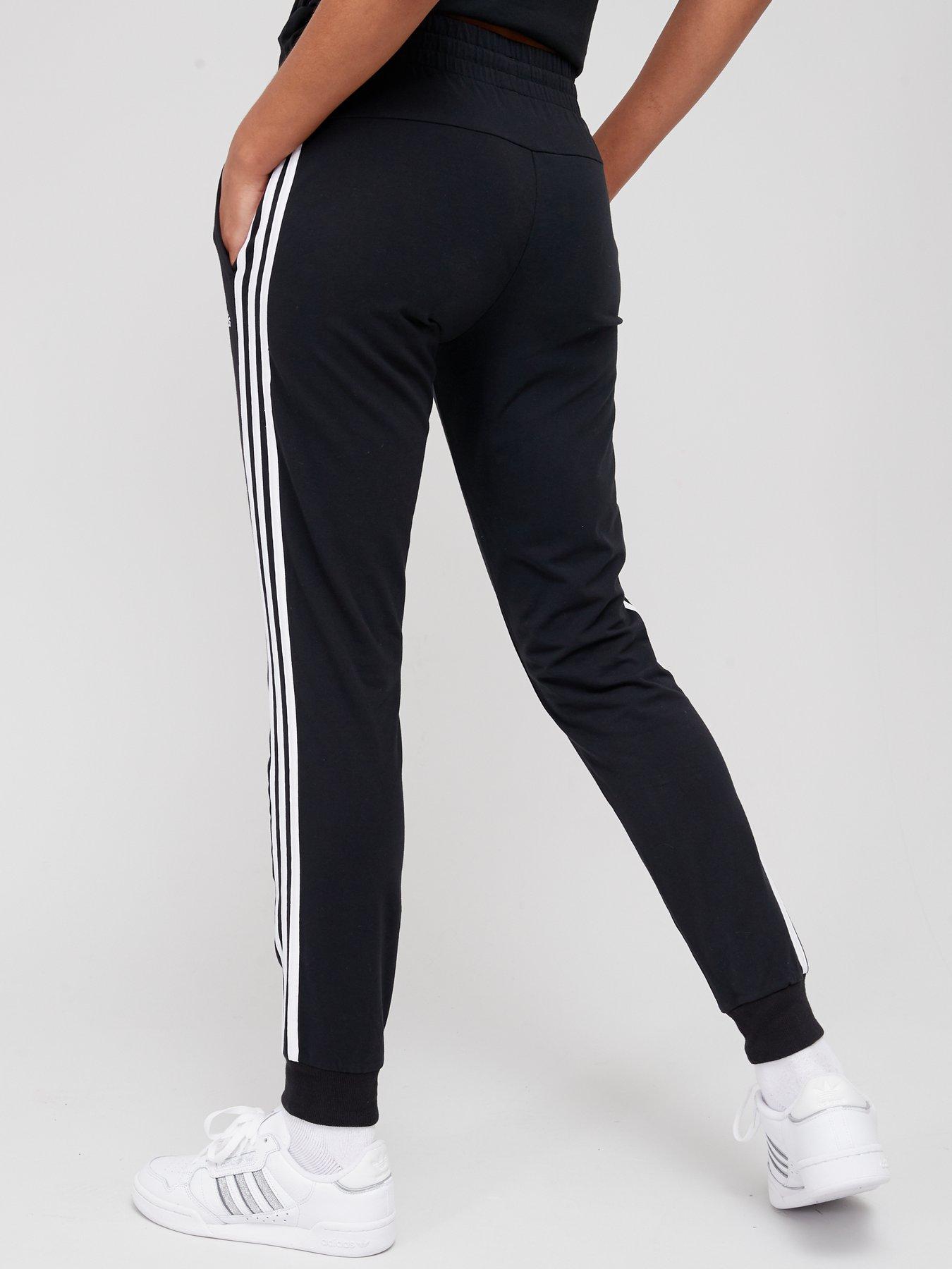 Buy Women's Adidas Women Essentials Single Jersey 3-Stripes Joggers, OE  Online