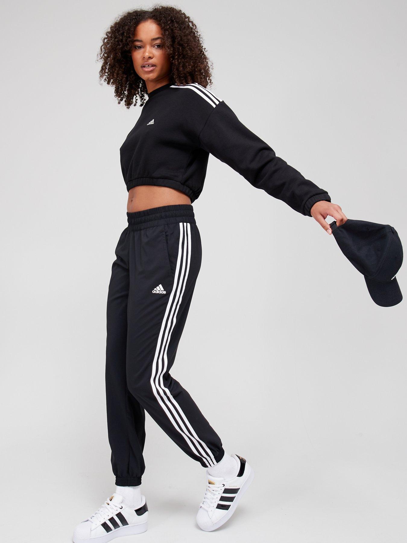 adidas TRAINICONS 3-Stripes Woven Pants - Black