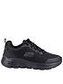  image of skechers-arch-fit-lace-up-athletic-workwear-trainers