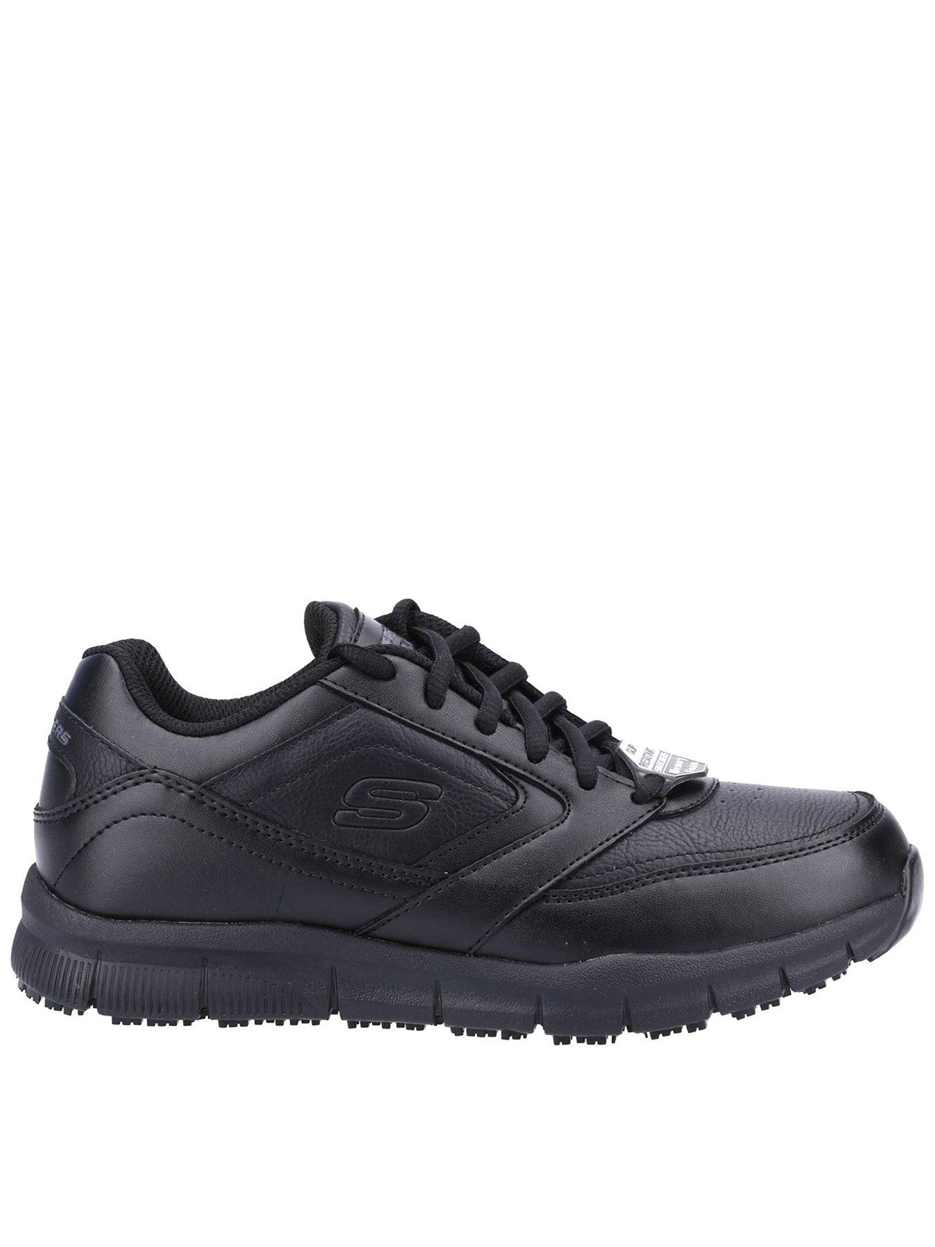 Renacimiento kiwi crítico Skechers Lace Up Athletic Slip Resistant Workwear Trainers | littlewoods.com