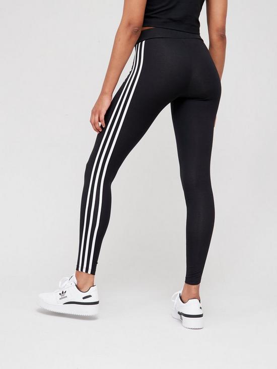 stillFront image of adidas-originals-3-stripes-leggings-black