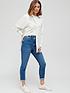  image of v-by-very-shaper-slim-straight-jean-mid-wash