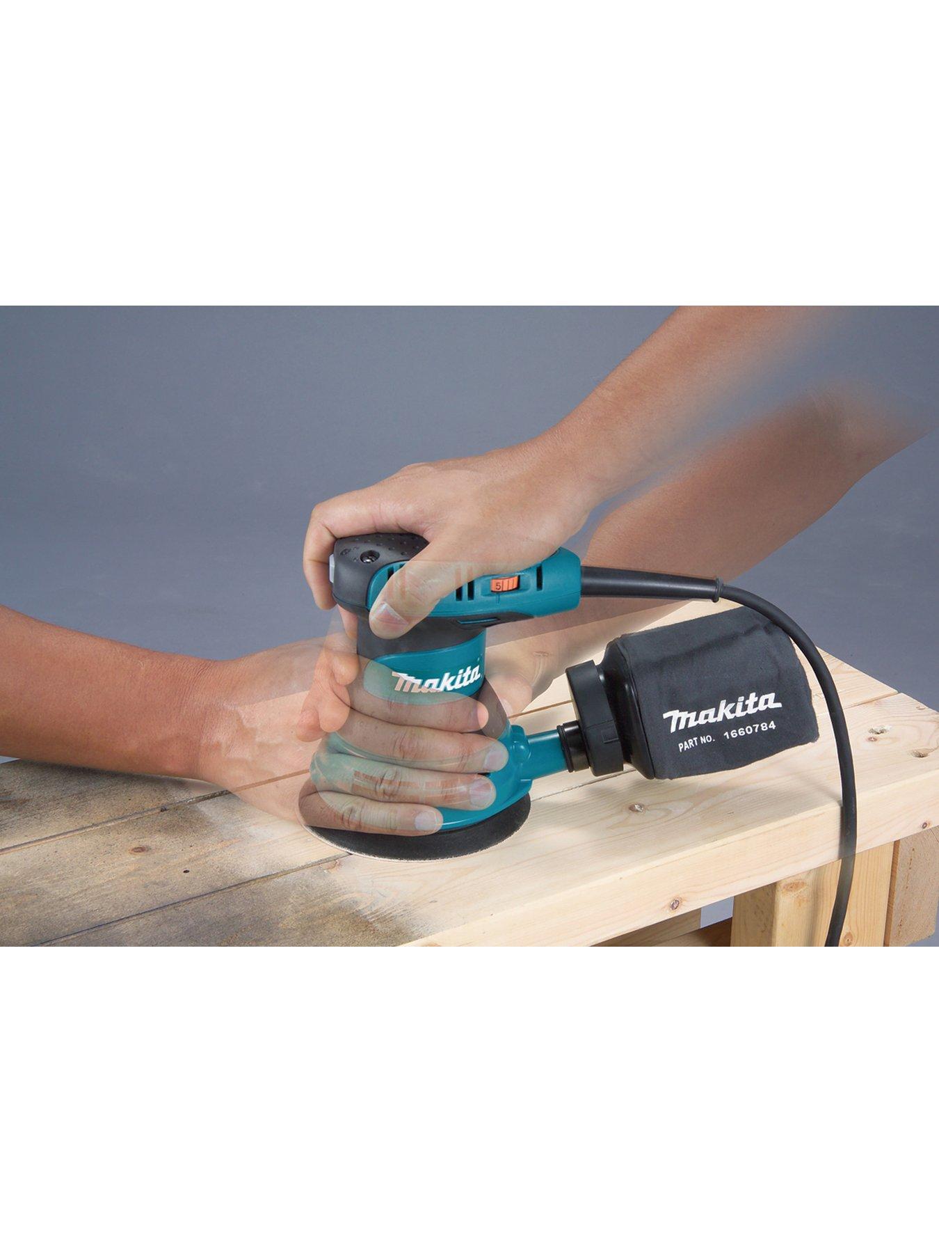  image of makita-125mm-random-orbit-sander-with-variable-speed-300w