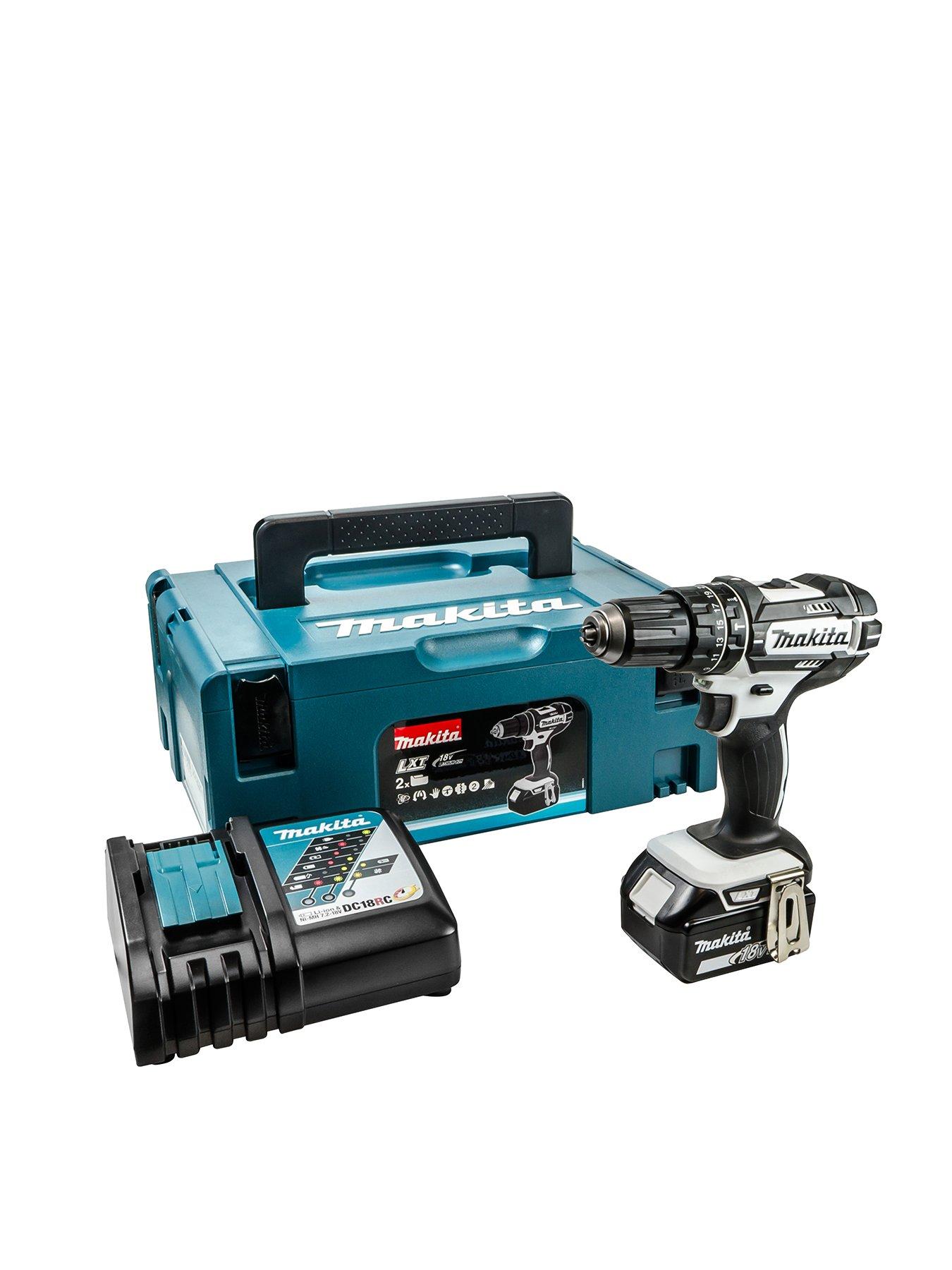 makita-18v-lxt-cordlessnbspcombi-drill-with-1xnbsp5ah-battery-fast-charger-amp-makpac-type-2-carry-case