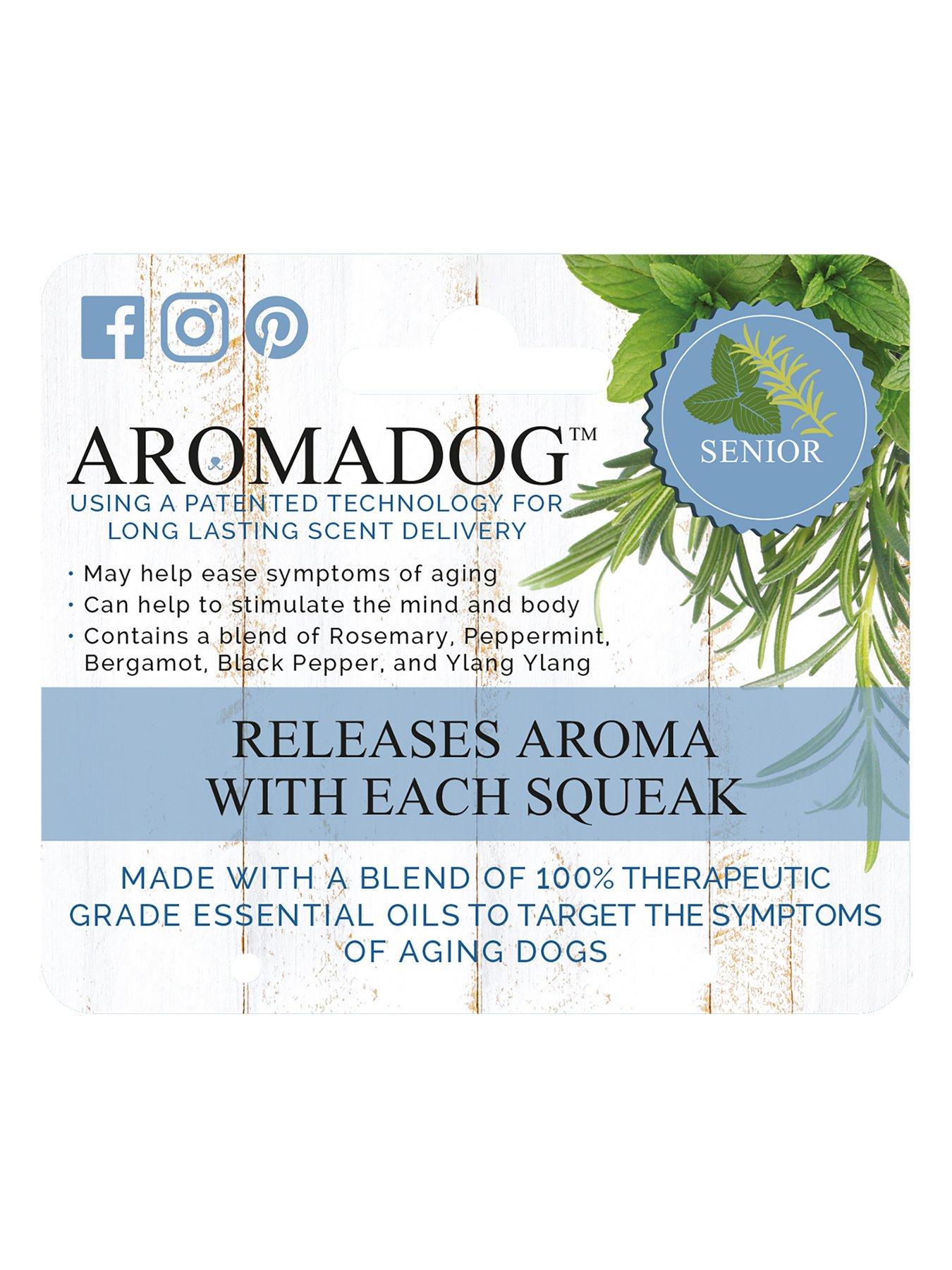  image of aromadog-senior-fleece-floppy-blankie-body-dog-toy