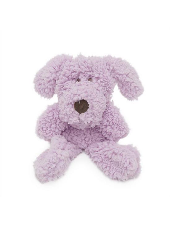 stillFront image of aromadog-calm-fleece-flattie-dog-toy