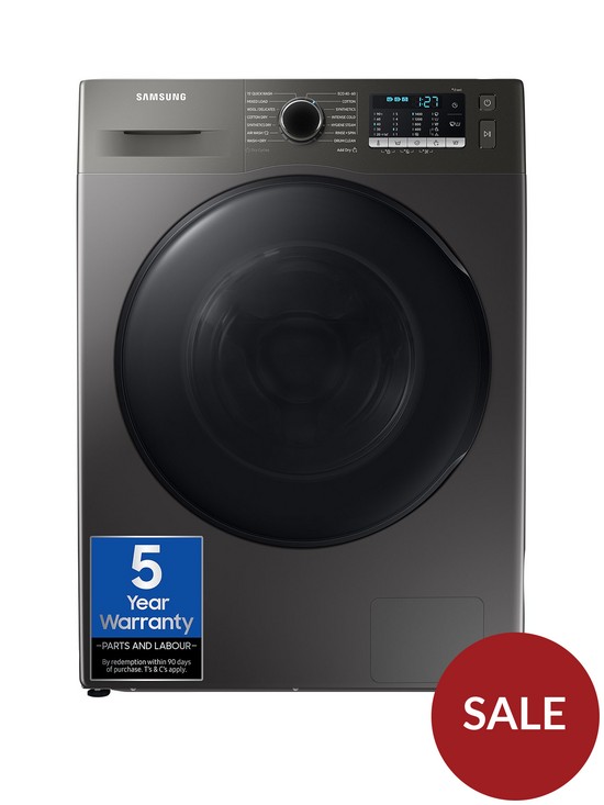 front image of samsung-series-5-wd90ta046bxeu-with-ecobubbletrade-9kg-washnbsp6kg-dry-1400-rpm-spinnbspwasher-dryernbspe-rated-graphite