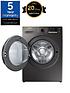  image of samsung-series-5-wd90ta046bxeu-with-ecobubbletrade-9kg-washnbsp6kg-dry-1400-rpm-spinnbspwasher-dryernbspe-rated-graphite