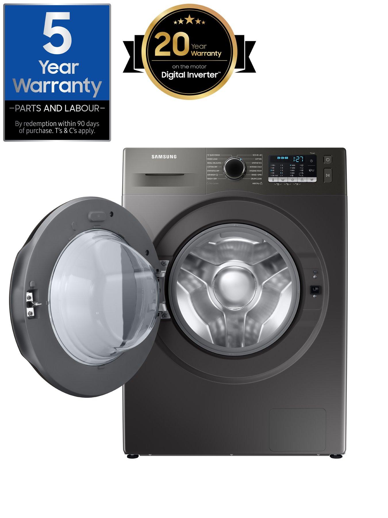 Series 5 WD90TA046BX EU 9kg Wash 6kg Dry 1400 rpm Spin Washer Dryer with ecobubble Technology Graphite