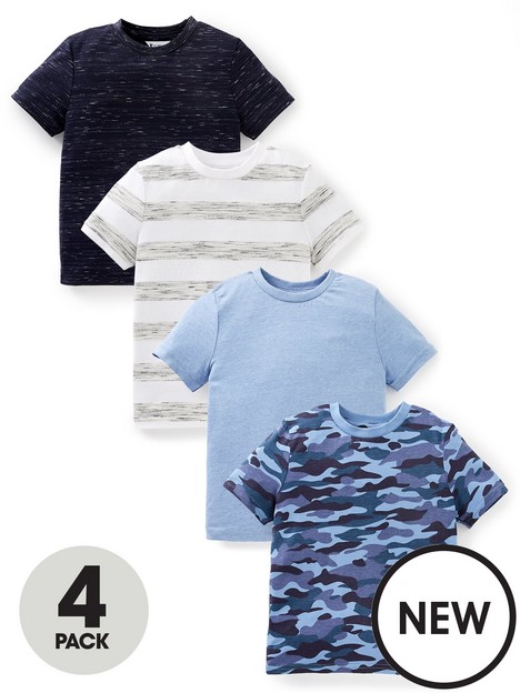 mini-v-by-very-boys-4-pack-ss-camo-injected-t-shirts