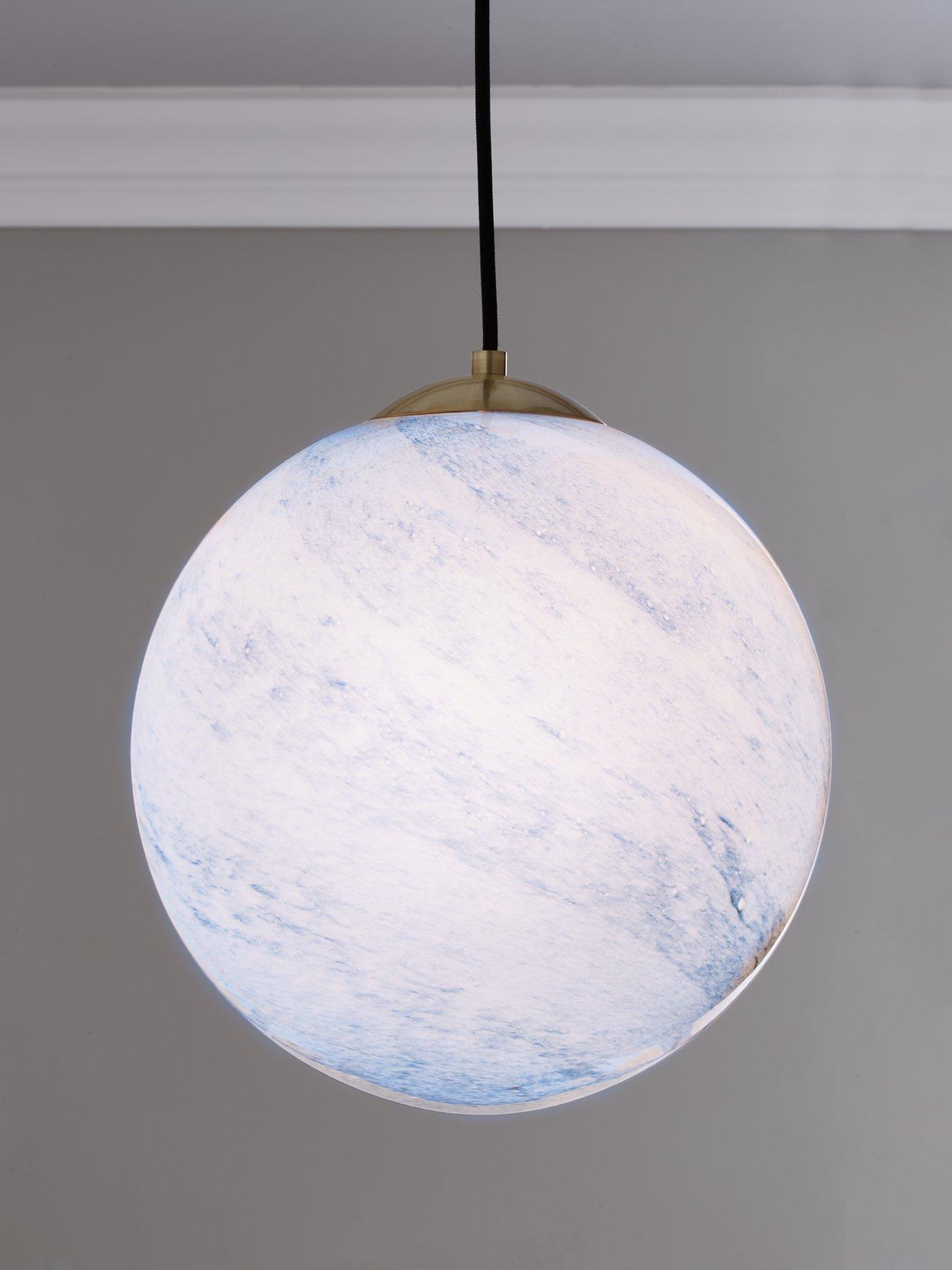 Image 2 of 5 of The Very Collection Merle Glass Pendant