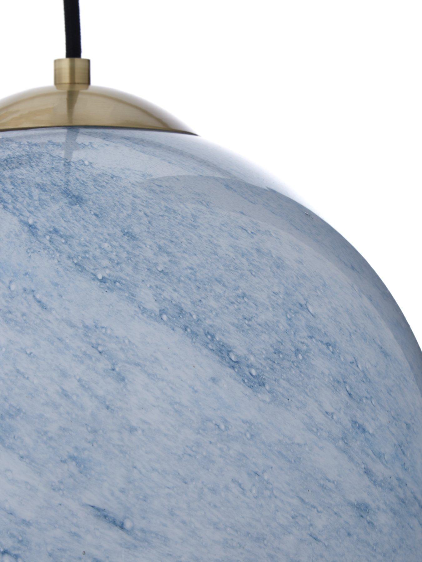 Image 3 of 5 of The Very Collection Merle Glass Pendant