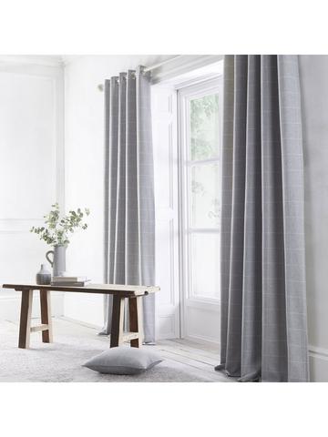 Eyelet Silver Curtains, 10ft Curtain Pole Argos