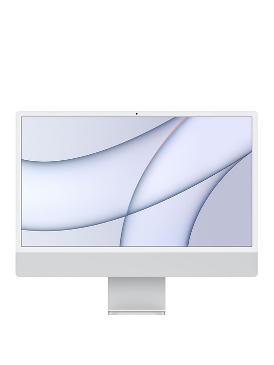 front image of apple-imac-m1-2021-custom-builtnbsp24-inch-with-retina-45k-display-8-core-cpu-and-7-core-gpu-16gb-ramnbsp256gb-storagenbsp--silver