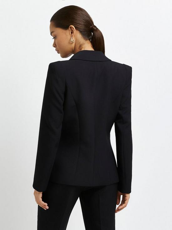 stillFront image of ri-petite-tailored-blazer--nbspblack