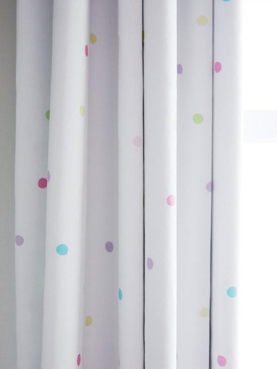stillFront image of great-little-trading-co-childrens-blackout-curtains-spot-w165-x-l183-cm