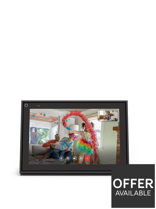 front image of portal-facebook-portal-smart-video-calling-10-inch-touch-screen-display-with-alexa--nbspblack