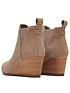  image of toms-kelsey-leather-wedge-ankle-boot