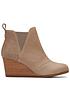  image of toms-kelsey-leather-wedge-ankle-boot
