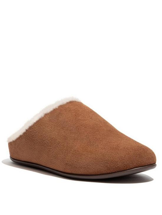 front image of fitflop-chrissie-slippers-tannbsp